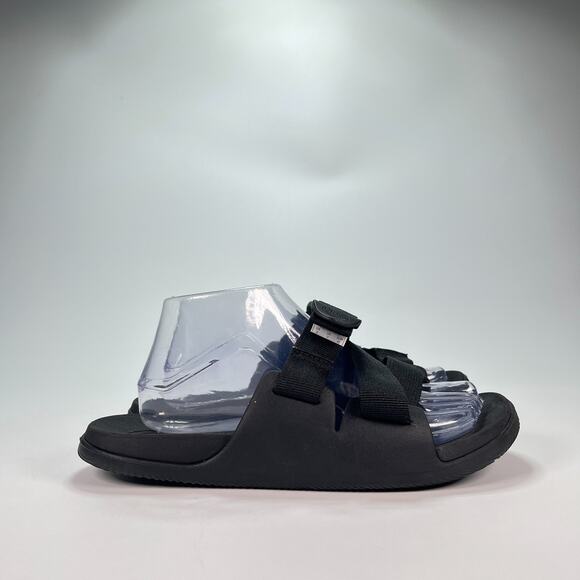 Chaco Chillos Slide Sandals Black Comfortable Casual Slip On Women's Size 9 - Picture 1 of 11